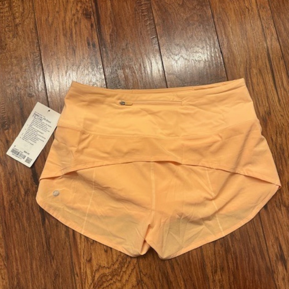NWT Lululemon Speed Up HR Short 2.5" Lined Size 8